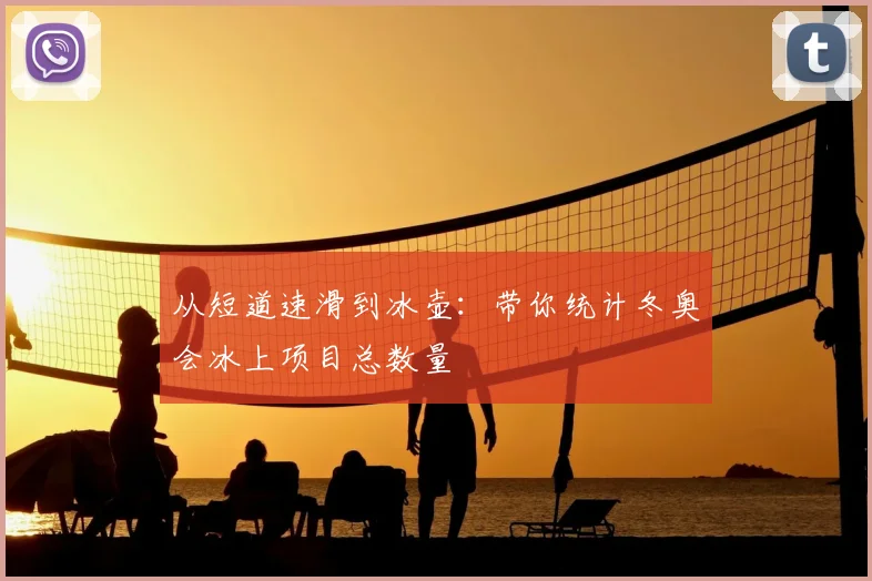 从短道速滑到冰壶：带你统计冬奥会冰上项目总数量